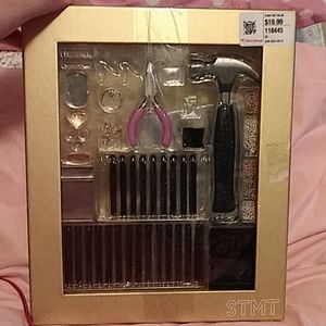 Hammer stamp jewlery making kit